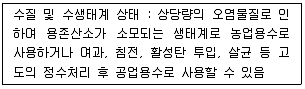 수질환경기사 2022년 2회 98번 문제 그림