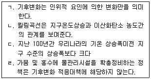 온실가스관리기사 2015년 1회 6번 문제 그림