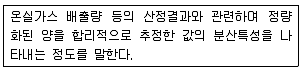 온실가스관리기사 2016년 2회 79번 문제 그림