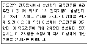 응용지질기사 2017년 2회 48번 문제 그림