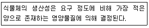 자연생태복원기사 2019년 2회 8번 문제 그림