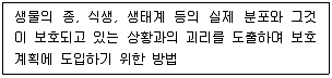 자연생태복원기사 2021년 3회 60번 문제 그림