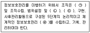 정보보안기사 2019년 1회 81번 문제 그림