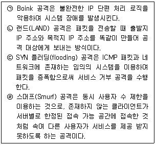 정보보안기사 2020년 2회 24번 문제 그림