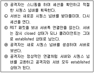 정보보안기사 2022년 2회 28번 문제 그림