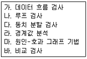 정보처리기사 2017년 2회 72번 문제 그림