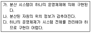 정보처리기사 2019년 1회 58번 문제 그림