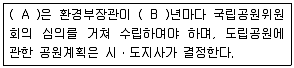 조경기사 2019년 1회 28번 문제 그림