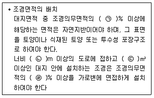 조경기사 2020년 2회 73번 문제 그림