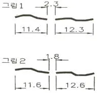 침투비파괴검사기사 2015년 1회 58번 문제 그림