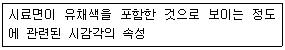 컬러리스트기사 2017년 3회 57번 문제 그림