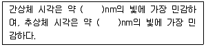 컬러리스트기사 2021년 1회 64번 문제 그림