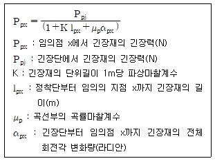 토목기사 2021년 1회 74번 문제 그림