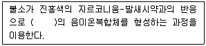 토양환경기사 2021년 2회 29번 문제 그림