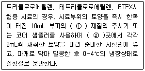 토양환경기사 2021년 3회 39번 문제 그림