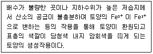 토양환경기사 2022년 1회 17번 문제 그림