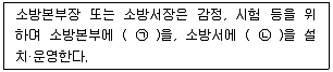 화재감식평가기사 2017년 1회 87번 문제 그림