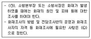 화재감식평가기사 2021년 1회 98번 문제 그림