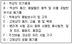 화학분석기사 2021년 1회 89번 문제 그림