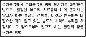 화학분석기사 2021년 2회 63번 문제 그림