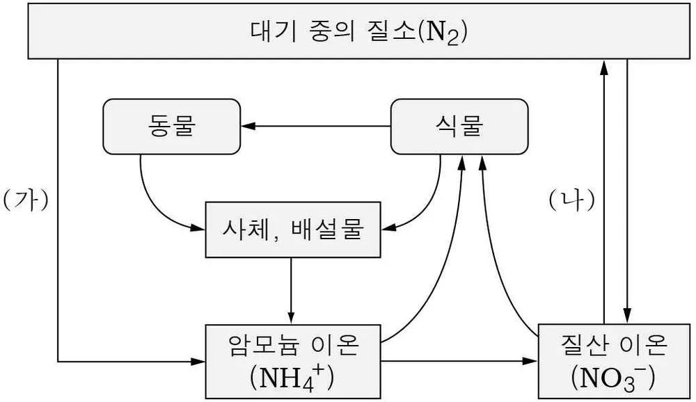 생명과학I 2014년 1회 18번 문제 그림