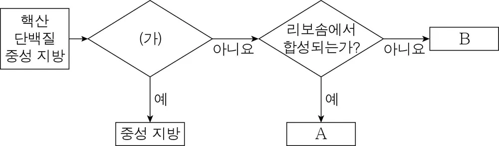 생명과학I 2014년 4회 3번 문제 그림