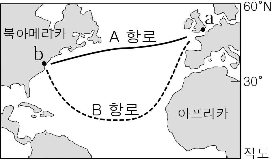 지구과학I 2014년 3회 13번 문제 그림