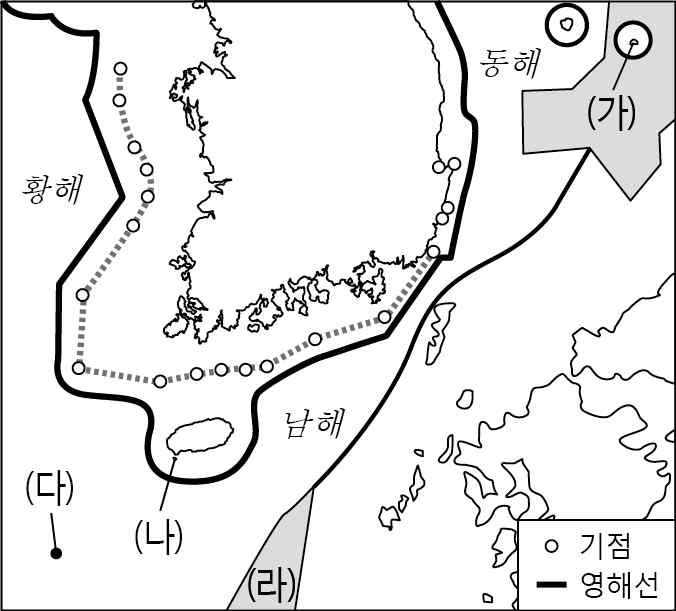 한국지리 2014년 1회 15번 문제 그림