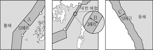 한국지리 2015년 6회 5번 문제 그림