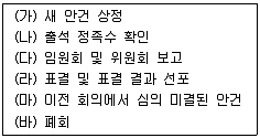 비서 2급 2015년 1회 6번 문제 그림