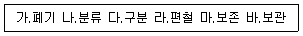 비서 2급 2019년 1회 67번 문제 그림
