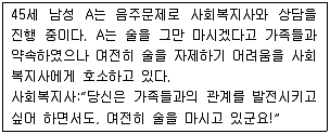 사회복지사 1급(2교시) 2016년 1회 25번 문제 그림
