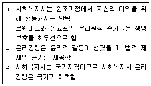 사회복지사 1급(2교시) 2019년 1회 5번 문제 그림
