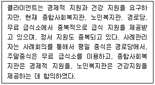 사회복지사 1급(2교시) 2021년 1회 24번 문제 그림