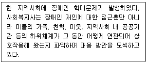 사회복지사 1급(2교시) 2026년 1회 56번 문제 그림