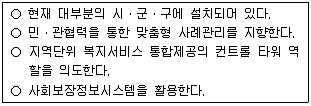 사회복지사 1급(3교시) 2015년 1회 27번 문제 그림