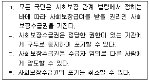 사회복지사 1급(3교시) 2021년 1회 55번 문제 그림
