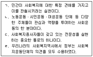 사회복지사 1급(3교시) 2023년 1회 24번 문제 그림