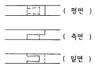 건축목공산업기사 2003년 1회 33번 문제 그림
