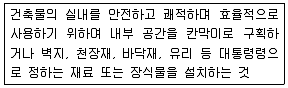 건축산업기사 2015년 3회 83번 문제 그림