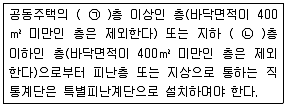 건축산업기사 2016년 1회 92번 문제 그림
