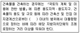 건축산업기사 2017년 3회 89번 문제 그림