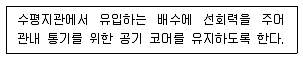 건축설비산업기사 2015년 2회 28번 문제 그림