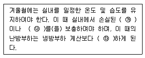 공조냉동기계산업기사 2014년 2회 1번 문제 그림