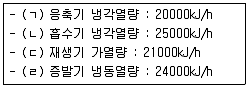 공조냉동기계산업기사 2018년 1회 35번 문제 그림