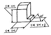 기계설계산업기사 2014년 1회 37번 문제 그림