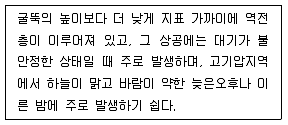 대기환경산업기사 2015년 3회 5번 문제 그림