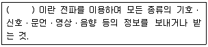 무선설비산업기사 2017년 2회 72번 문제 그림