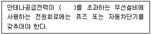 무선설비산업기사 2020년 2회 79번 문제 그림