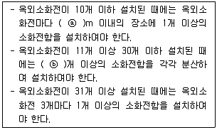 소방설비산업기사(기계) 2019년 1회 78번 문제 그림